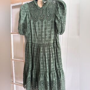 Ulla Johnson Eyelet Dress